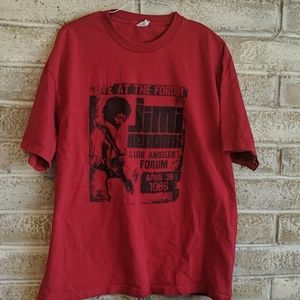 Alstyle Jimi Hendrix Graphic T-Shirt Size 2Xl.